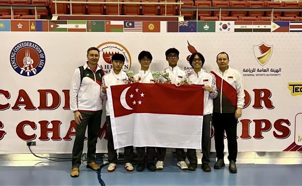 Congratulations to RP's School of Sports, Health and Leisure (SHL) student @Julian Soh for clinching Silver at the 2024 Asian Junior and Cadet Fencing Championships in Bahrain