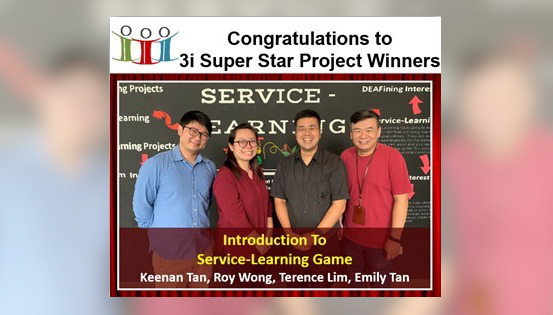 3i Super Star Project Award Winner