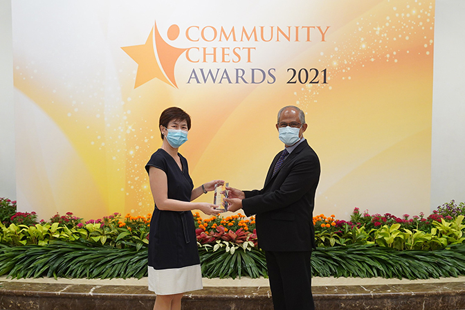 SHARE Achiever Award for Comm Chest Award 2021