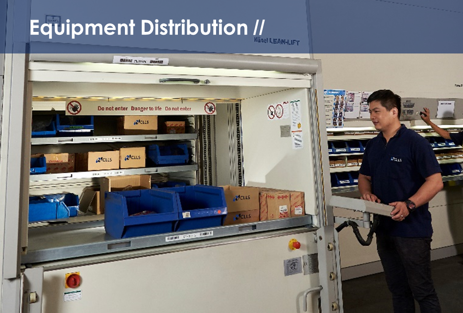 Jul 2019 - Equipment Distribution