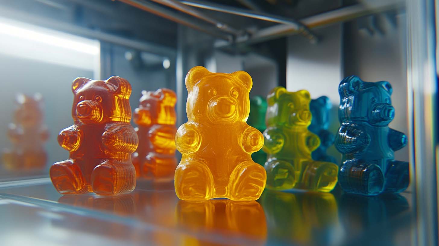 3D Printed Gummy Bears