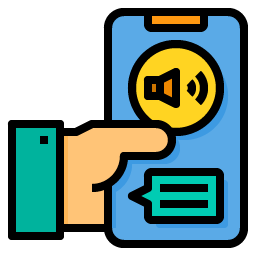 Smartphone showcasing online learning, digital communication, and the integration of technology in education