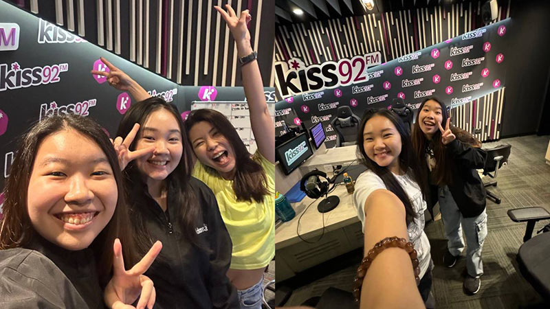 RP DMC students at Kiss92