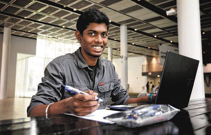 Leo Sajeevan from SEG’s Common Engineering Programme is building new habits and self-discipline at RP—turning past struggles into momentum for a stronger, brighter future