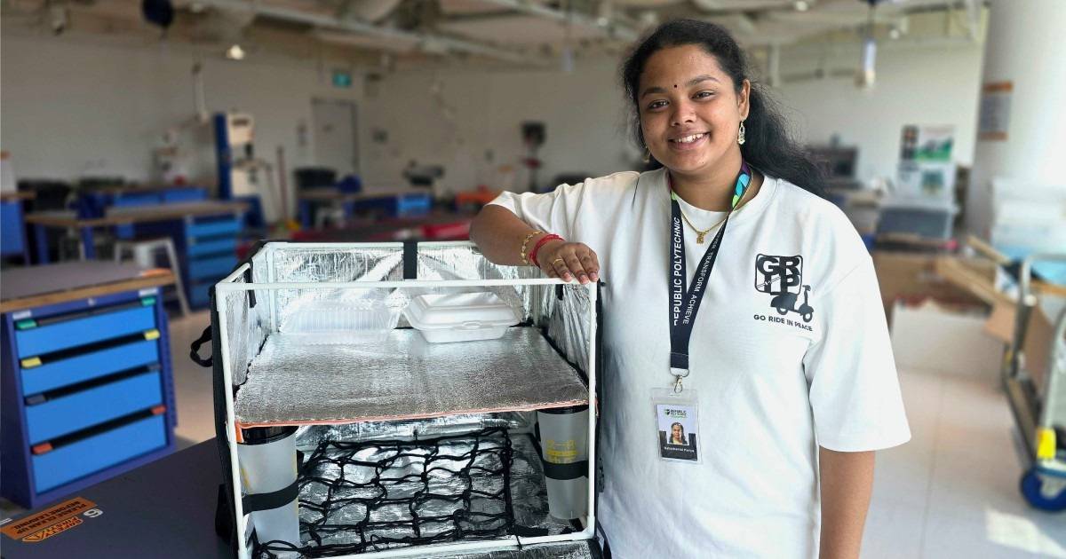 RP graduate Kavya defied the odds to become a solopreneur, developing GRIPBox for food riders and proving that resilience and innovation go hand in hand.