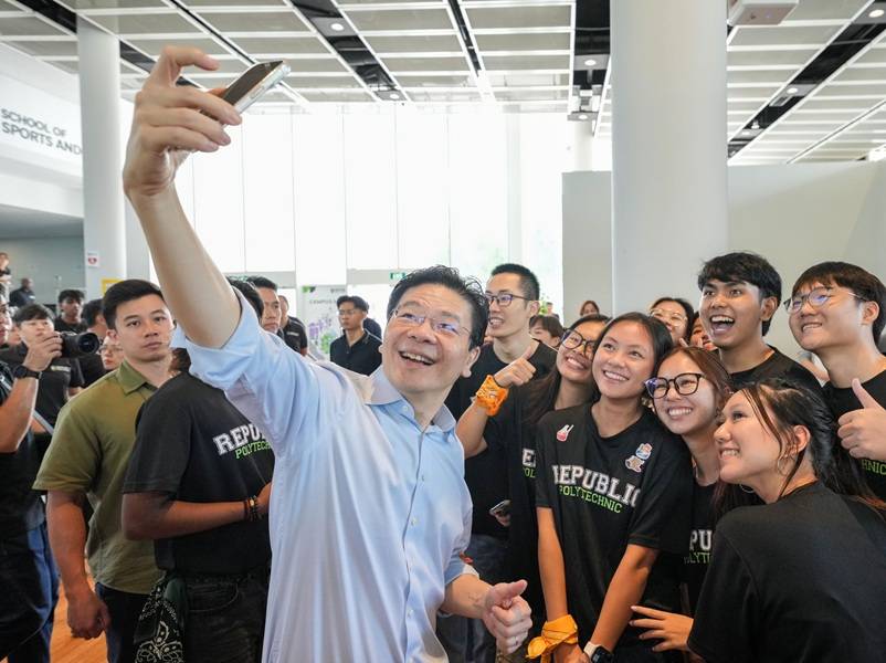 PM Lawrence Wong joins RP’s Orientation, inspiring freshmen to lead with purpose, engaging in campus fun, and celebrating SG60 with our vibrant #oneRP community.