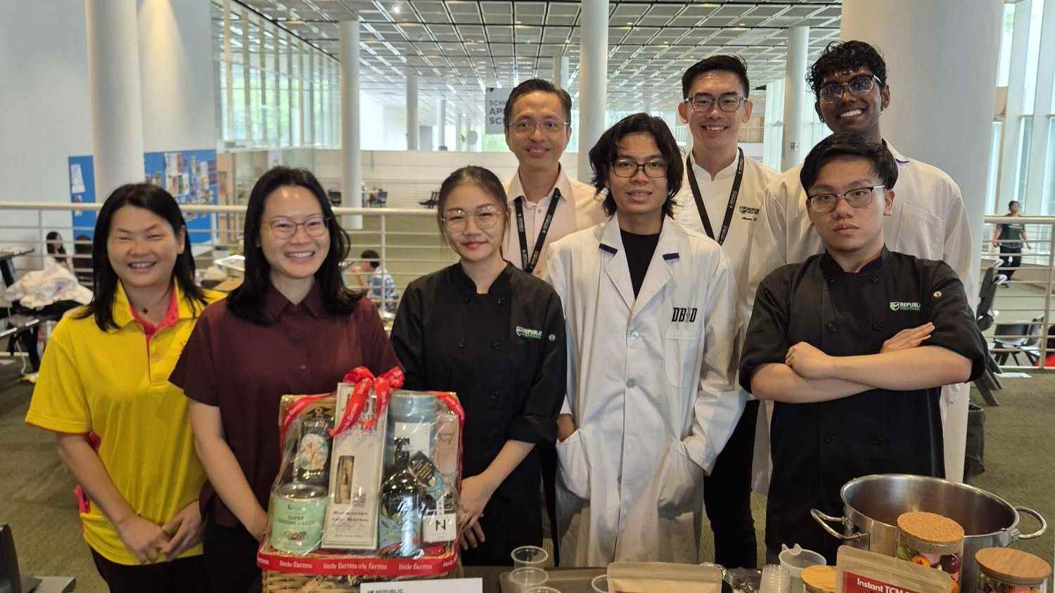 East meets West in RP’s award-winning Fusion Tonic Minestrone - created by RP School of Applied Science and RP School of Hospitality students to clinch first place at the Vege-Tales Challenge 2025.