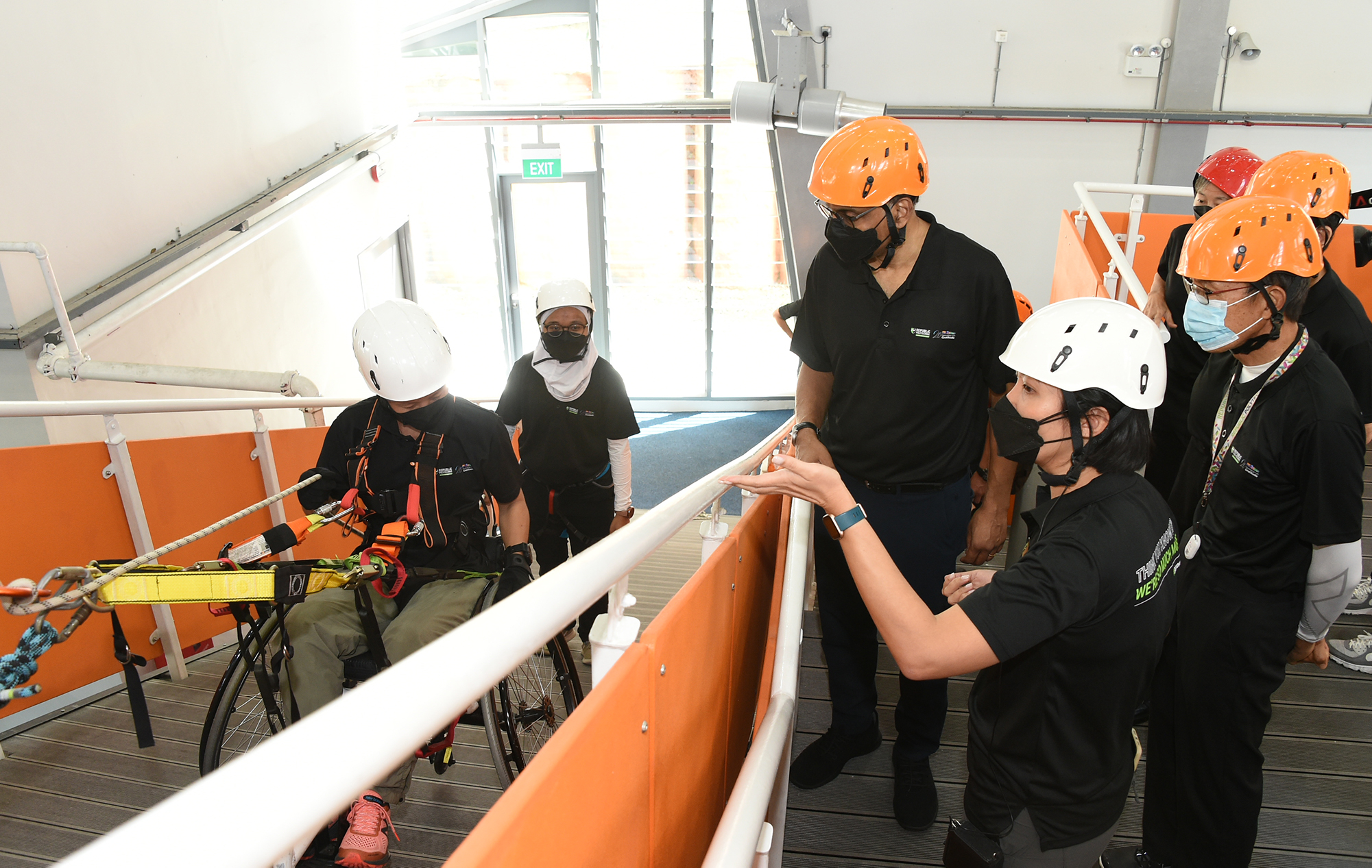 SM Tharman visiting XLC's highlight