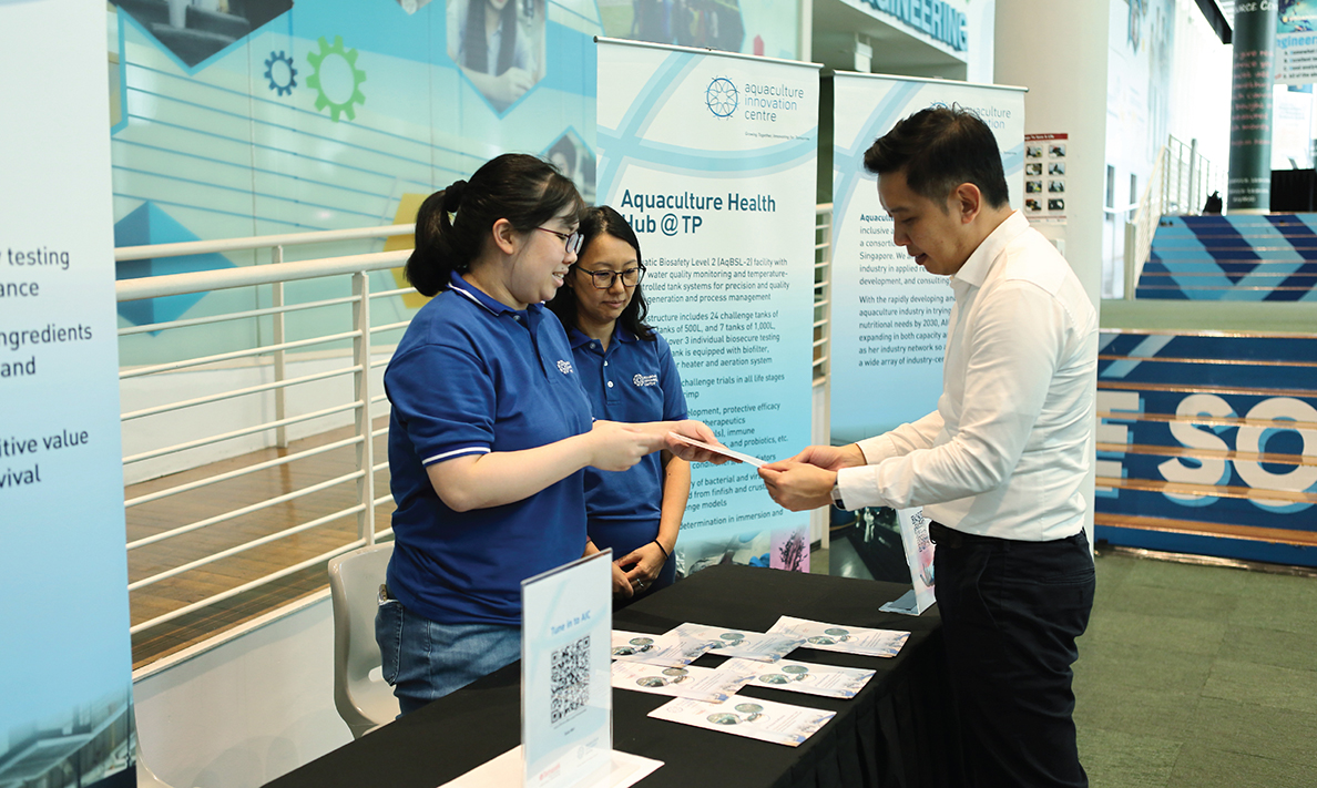 RP Agri-Tech and Aquaculture Career Fair 2023 with Mr Alvin Tan