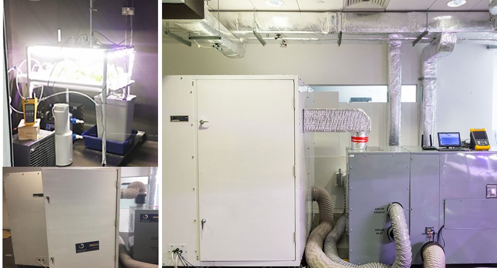 Low energy hvac system for farming