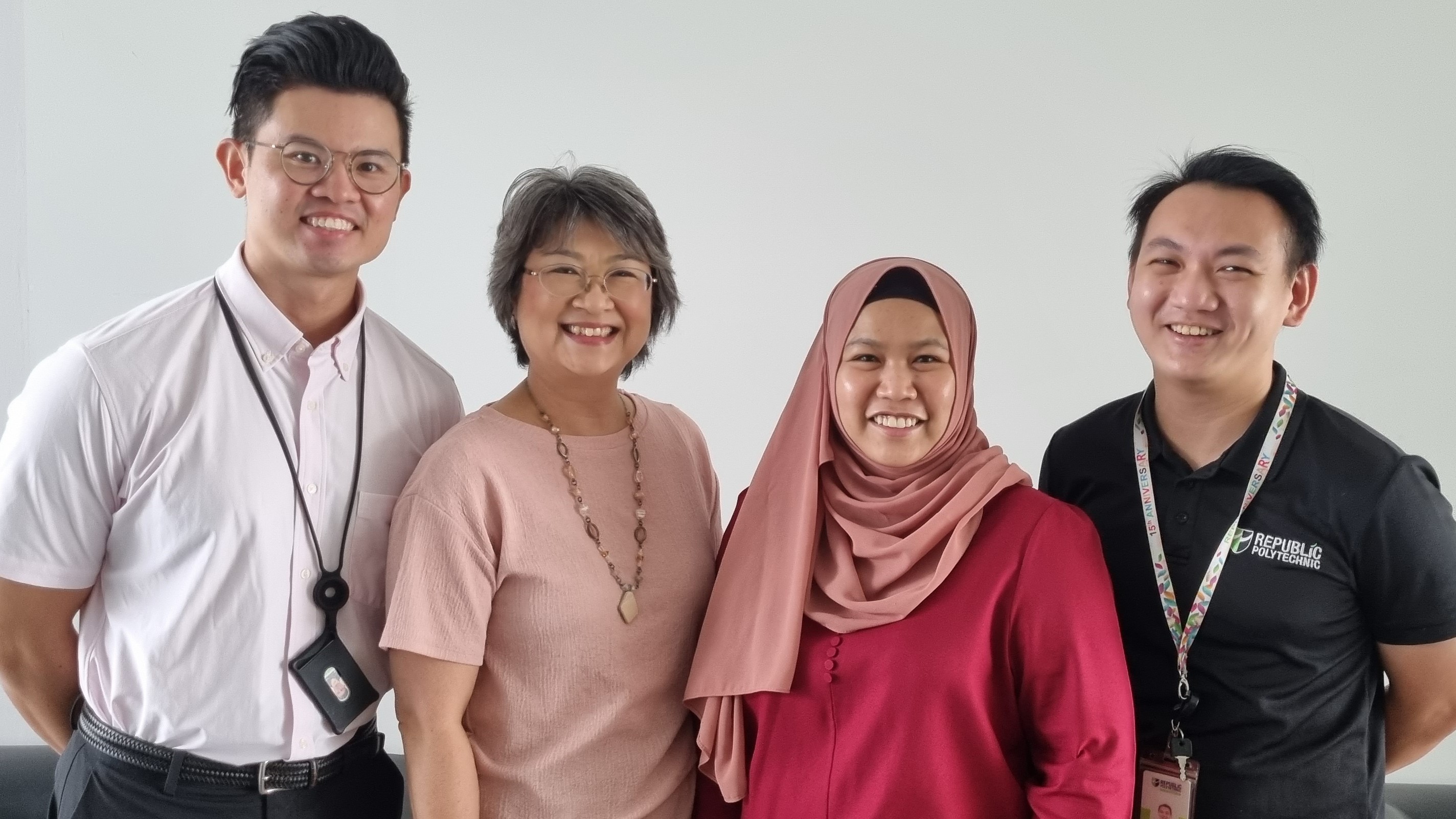 The school outreach team from Republic Polytechnic