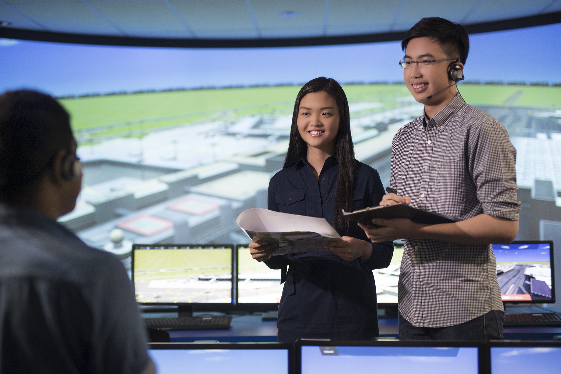 A Day in the Life of an Air Traffic Controller 