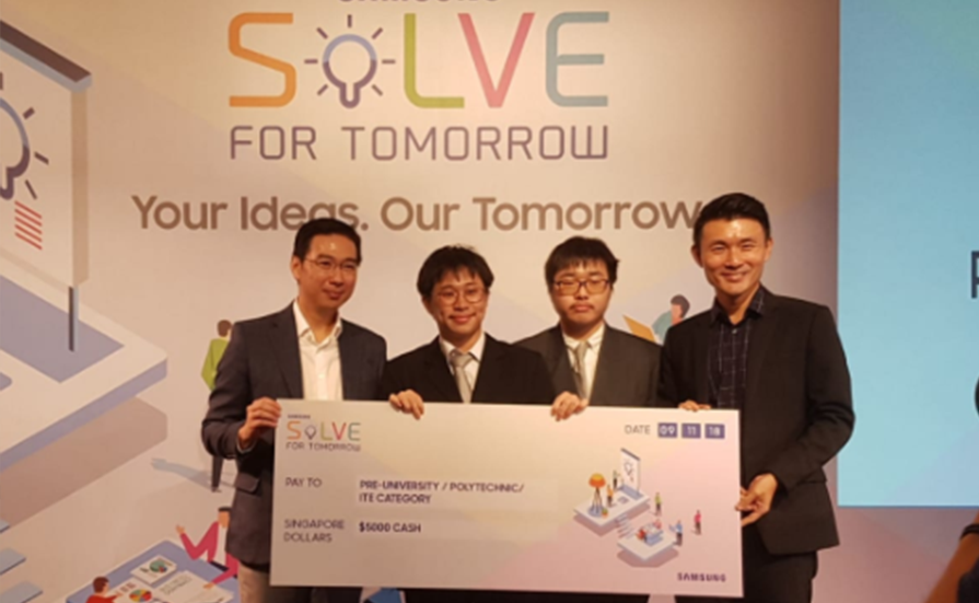 School of Management and Communication, Samsung's Solve for Tomorrow Competition Finals