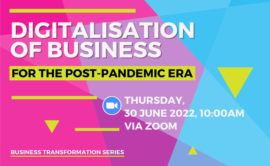 Webinar - Business Transformation Through Digitalisation