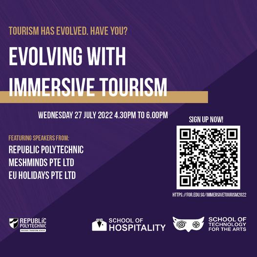 Evolving with Immersive Toursim Webinar