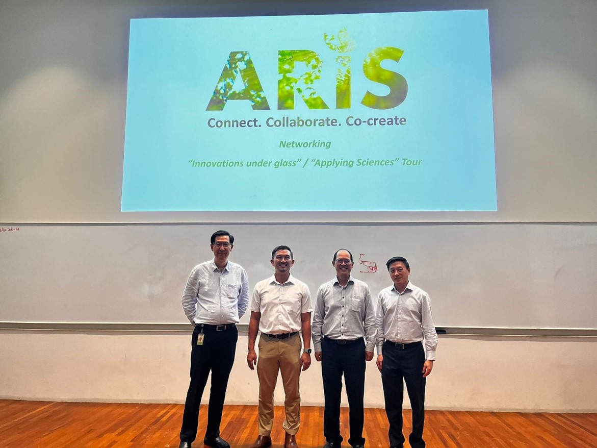 From left: Fong Yew Chan (CTO, RP); Ken Cheong (CEO, SAFEF); Melvin Chow (Senior Director, SFA); Lim Boon Whatt (Director, RP)