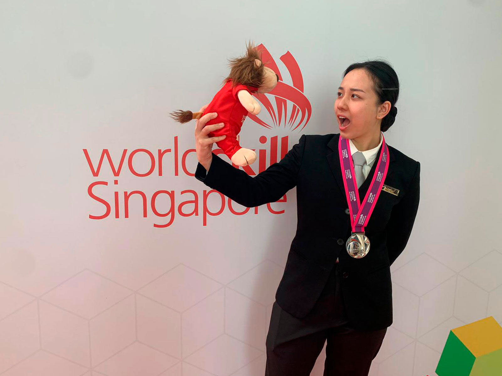 Competitor-with-WorldSkills-Mascot