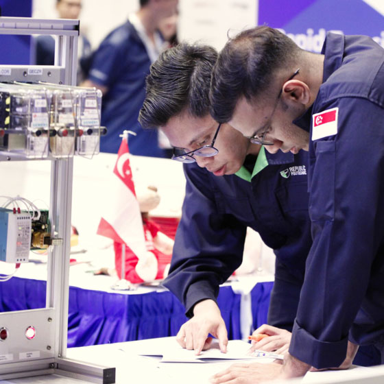 Team RP at WorldSkills ASEAN 2023